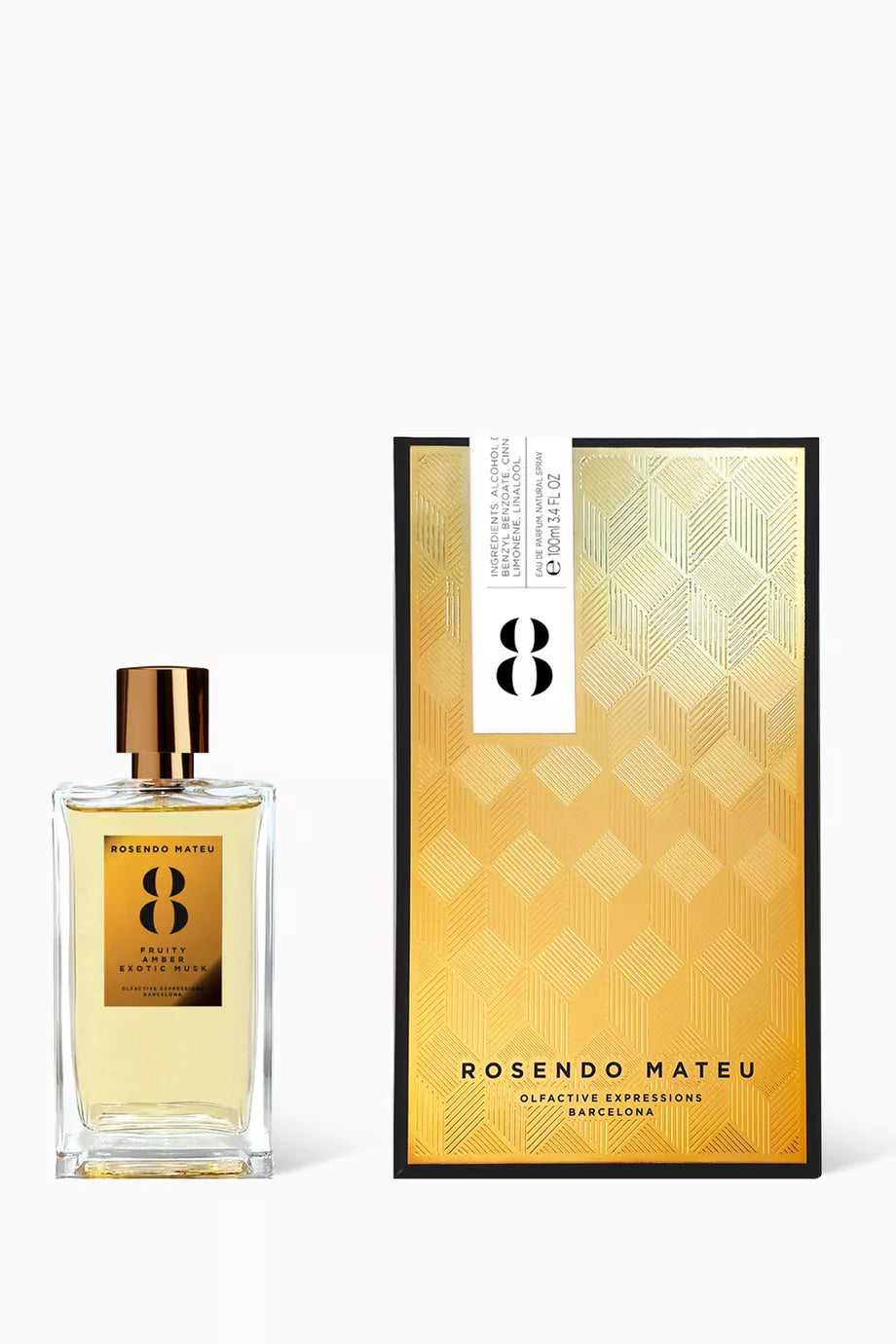 Rosendo Mateu Nº 8 Fruity, Amber, Exotic Musk Rosendo Mateu Olfactive Expressions