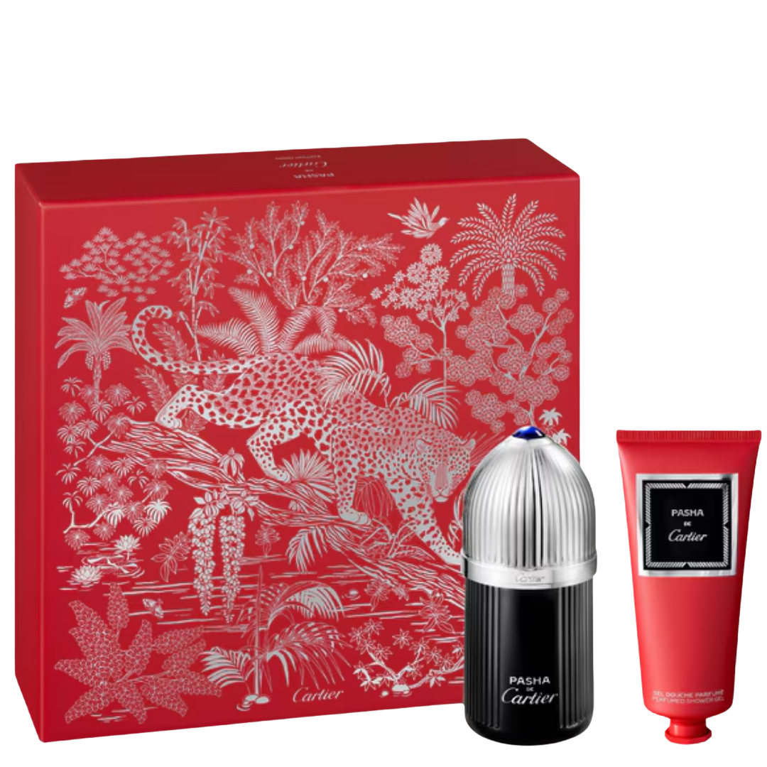 Cartier Pasha de Cartier Edition Noire EDT 100ML + SG 100ML