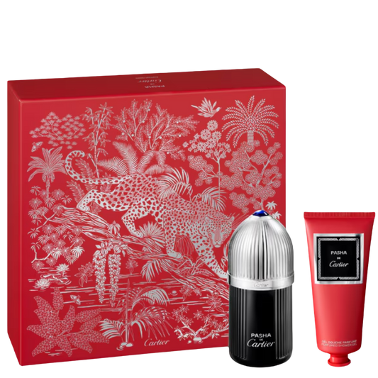 Cartier Pasha de Cartier Edition Noire EDT 100ML + SG 100ML