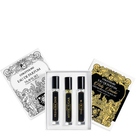 Coreterno Travel Set Holy Smoke 3x10ML