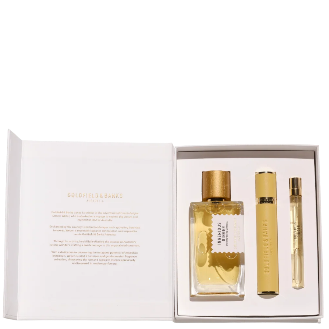 Goldfield & Banks Australia Ingenious Ginger Deluxe Coffret Limited Edition Set