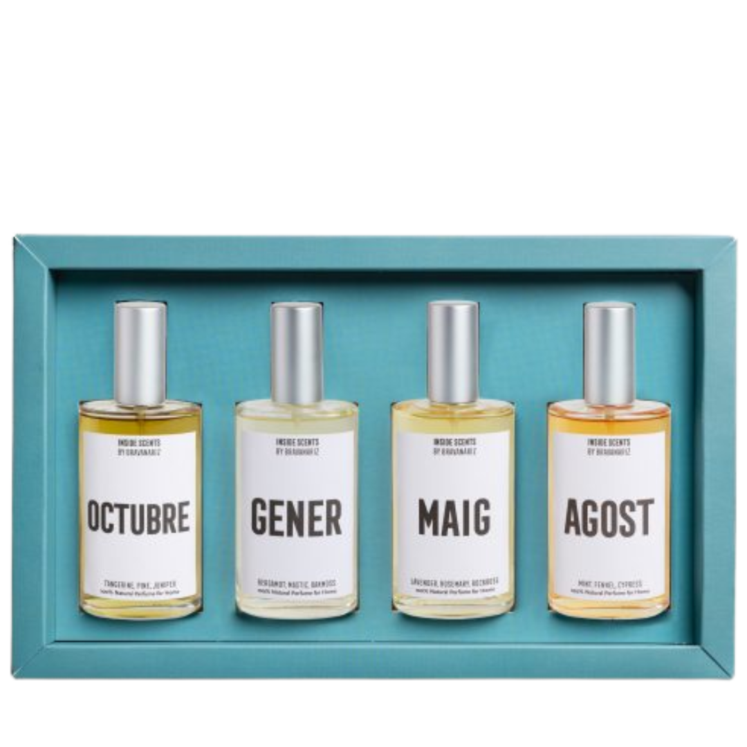 Bravanariz 4 Seasons Set/ Inside Scents 4x100ML