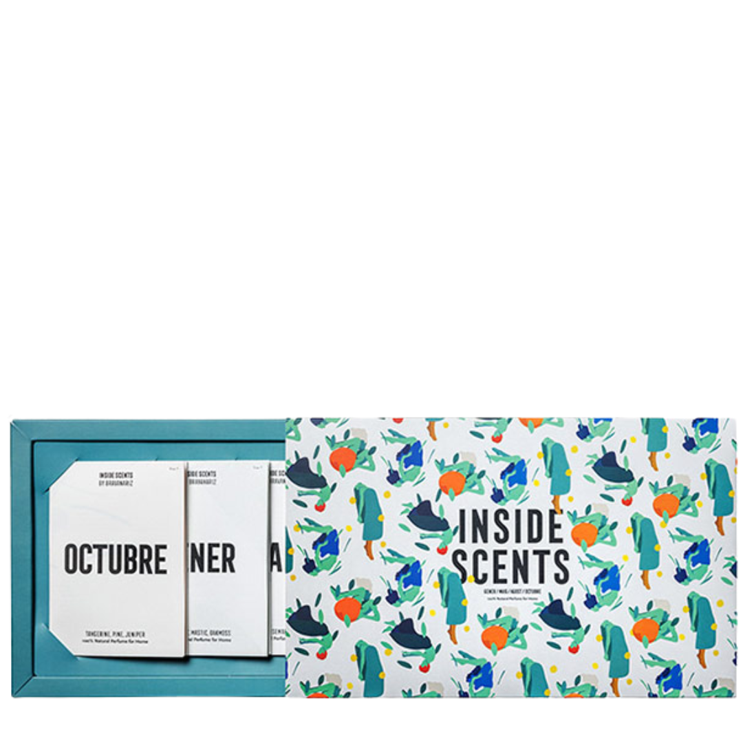 Bravanariz 4 Seasons Set/ Inside Scents 4x100ML