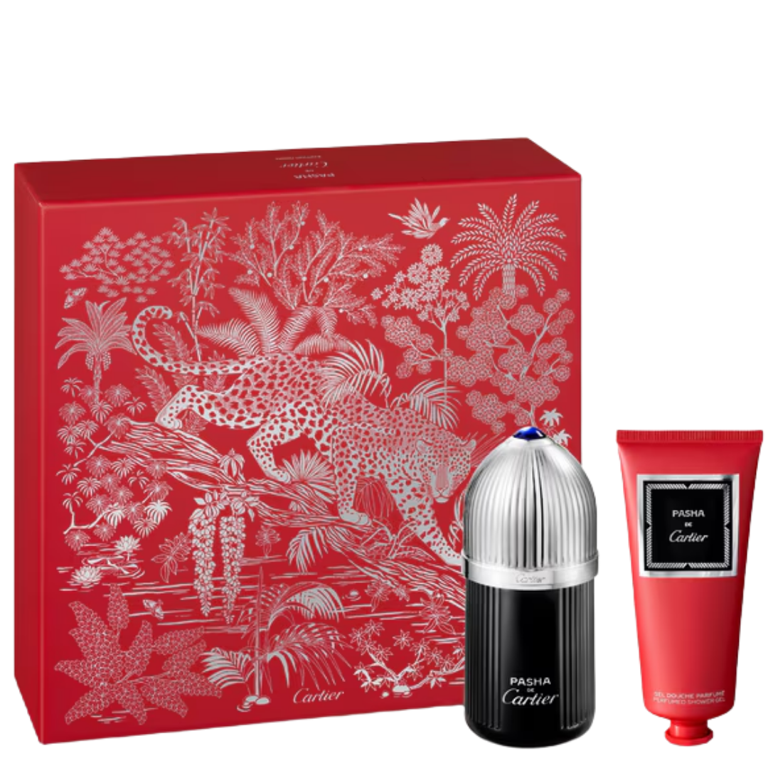 Cartier Pasha de Cartier Edition Noire EDT 100ML + SG 100ML